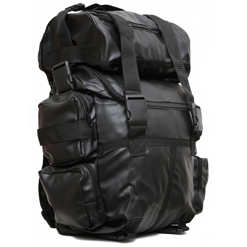 Jackets 4 Bikes Motorcycle Cruiser PU Leather Waterproof Sissy T Bar Travel Biker Luggage Set All Season - Image 1